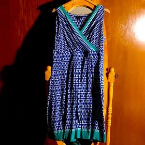 Lands end cross front dress